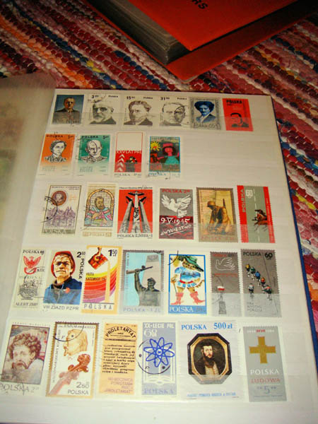 I trade these stamps for postcards